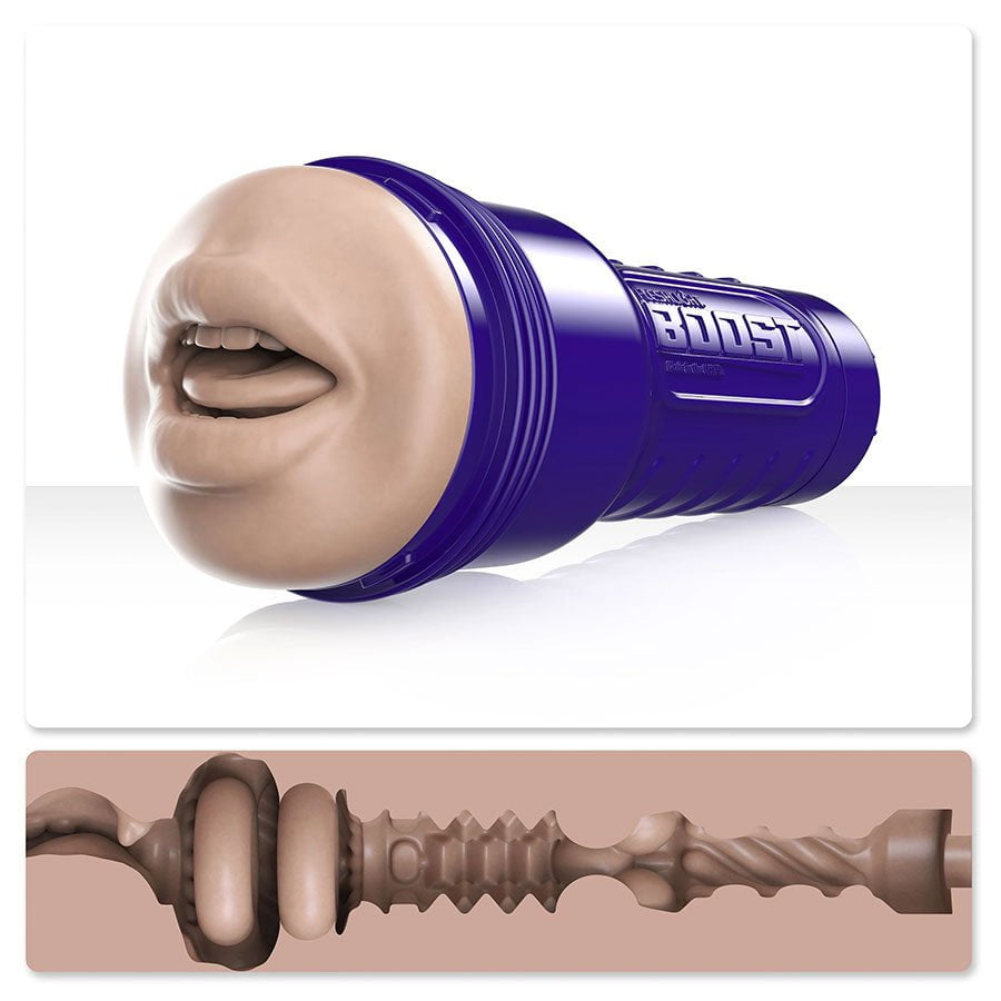 Fleshlight Boost Blow Realistic Mouth Masturbator Masturbators