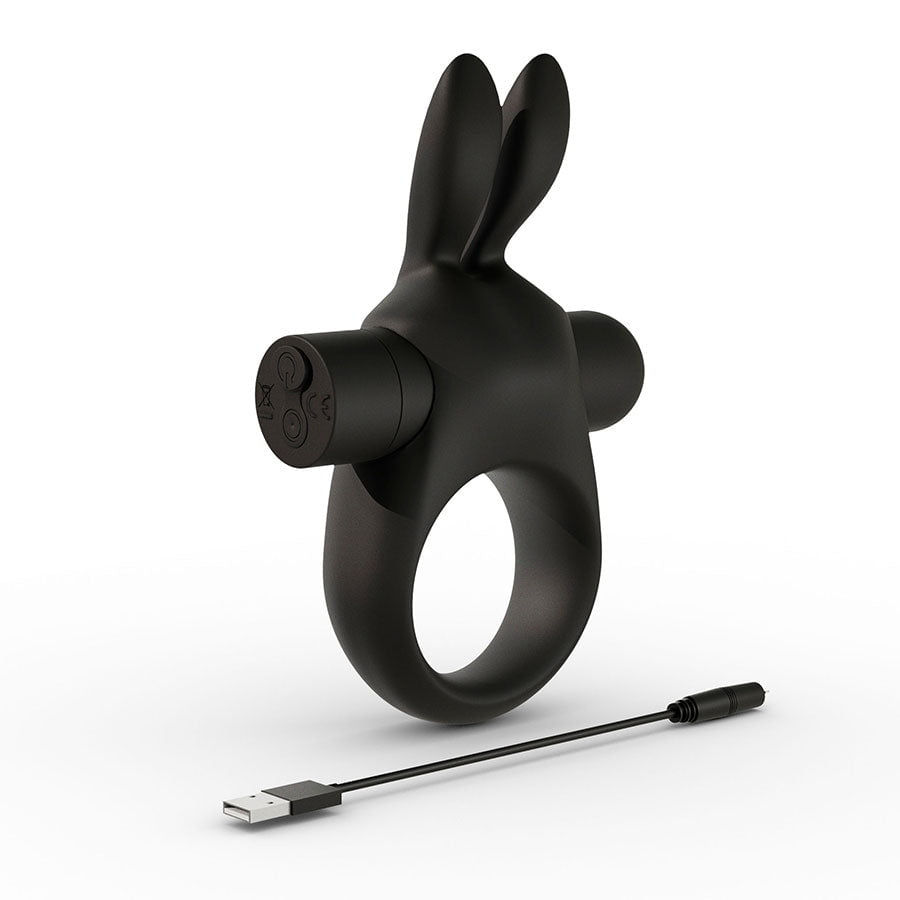 Fury 10 Speed Silicone Vibrating Rabbit Cock Ring Cock Rings