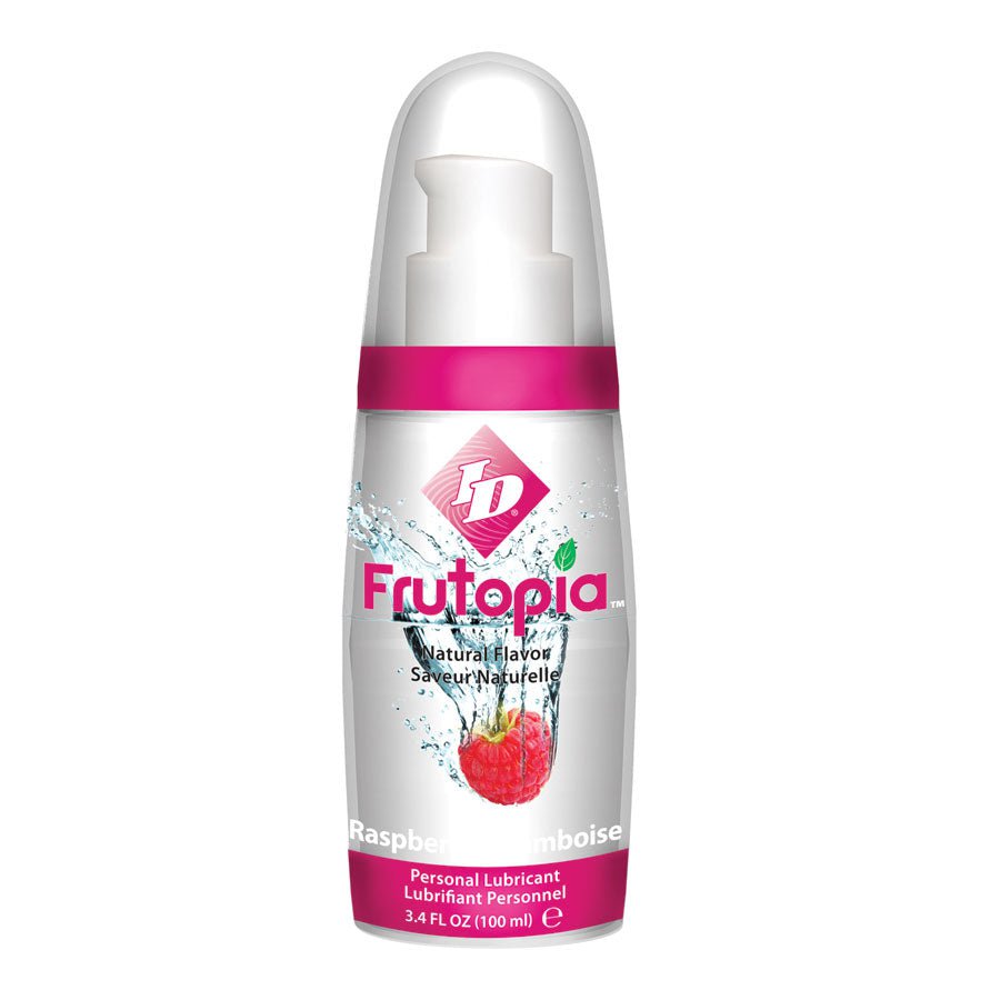 ID Frutopia Flavored Water-Based Sex Lube 3.4 oz Lubricant Raspberry