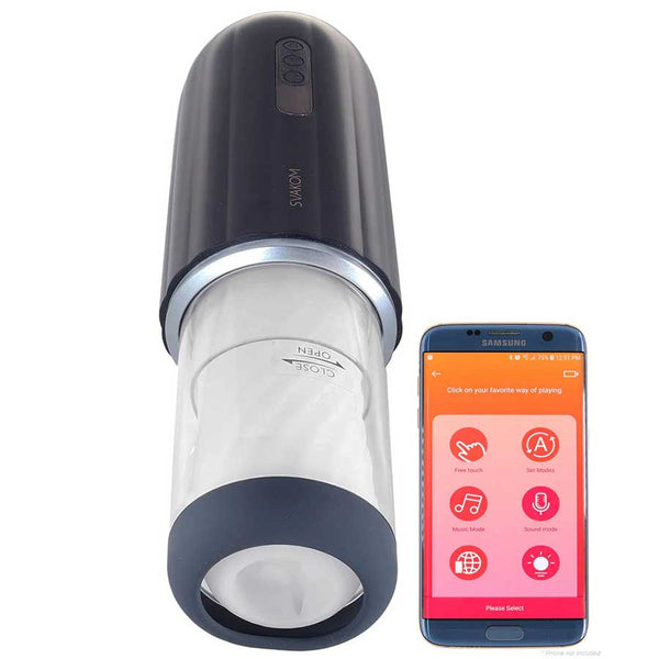 Alex Neo Automatic Smart Interactive Thrusting Masturbator by Svakom Alex Neo Automatic Smart Interactive Thrusting Masturbator by Svakom
