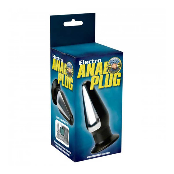 Classic Zeus Electro-Stim Anal Plug | Large Electrosex Butt Plug Classic Zeus Electro-Stim Anal Plug | Large Electrosex Butt Plug