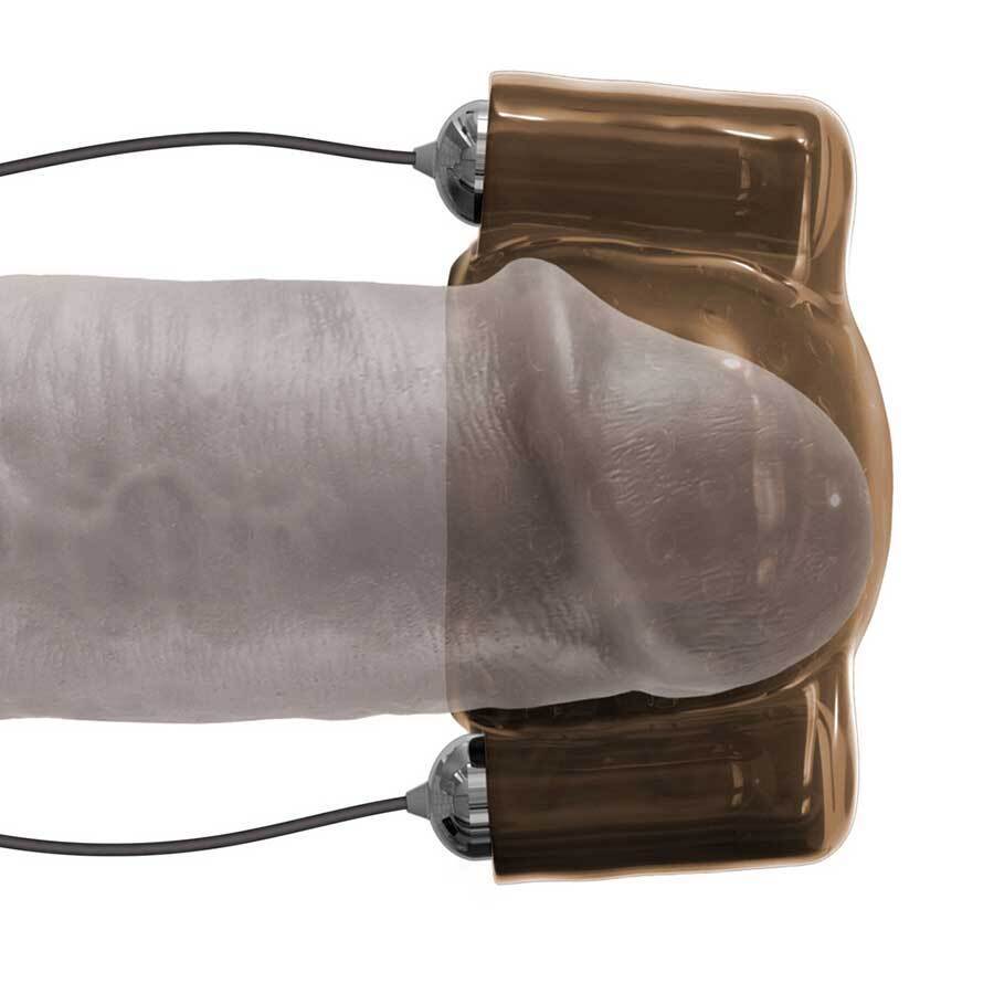 Classix Dual Vibrating Penis Head Teaser by Pipedream | Glans Vibrator Male Vibrators
