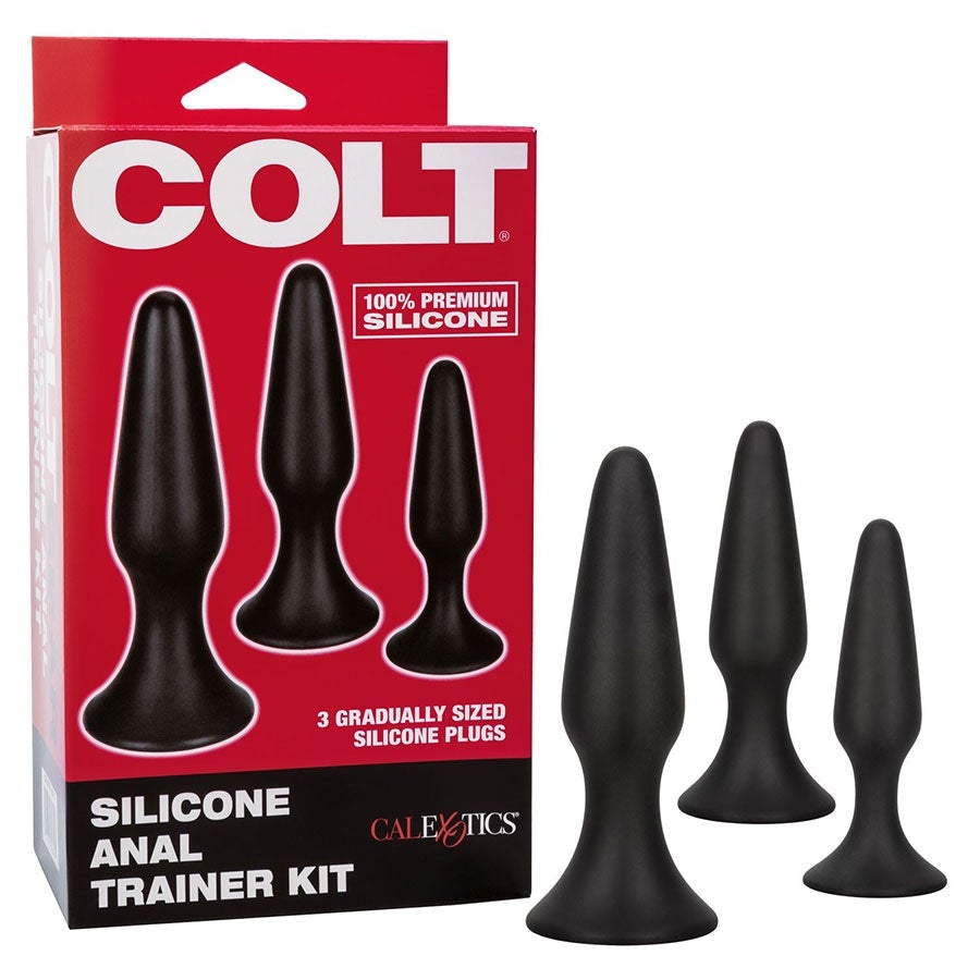 Colt Silicone Anal Trainer Butt Plug Kit by Cal Exotics Anal Sex Toys