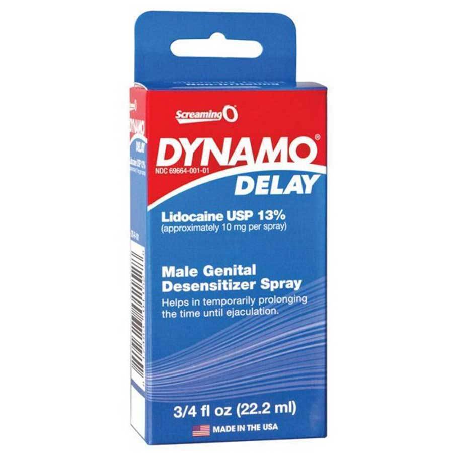 Dynamo Prolonging Spray for Men Max Strength Lidocaine 13% USP Delay Spray