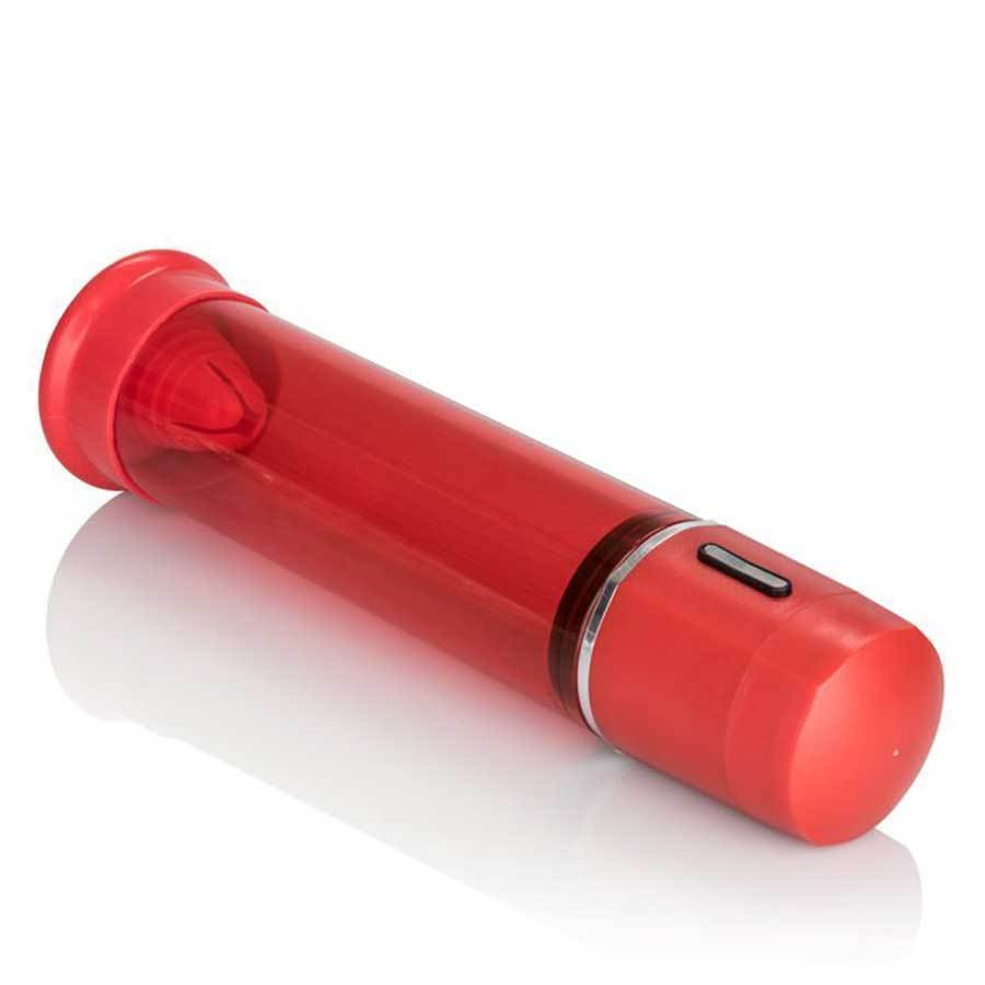 Electric Red 8.25 Inch Advanced Fireman&#39;s Penis Pump and Cock Enhancer Penis Pumps