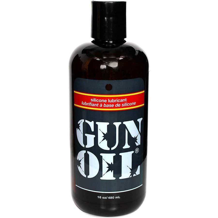 Gun Oil Silicone Based Personal Lubricant Lubricant 16 fl oz