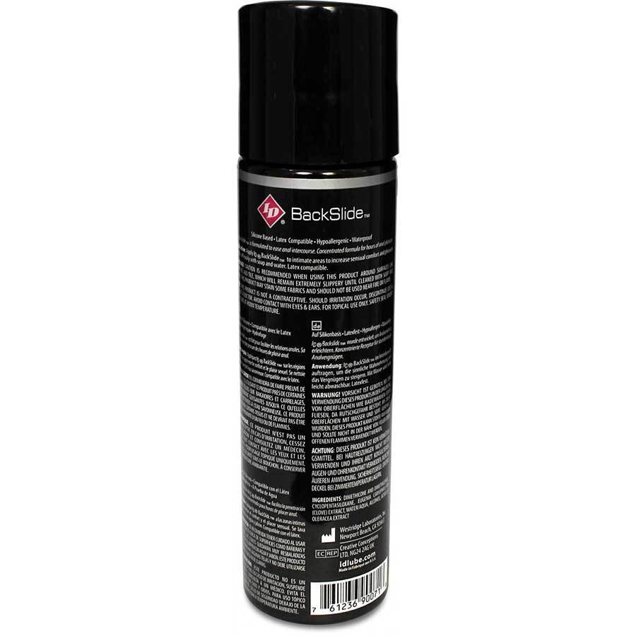 ID Backslide Anal Lube Silicone Based Sex Lubricant Lubricant