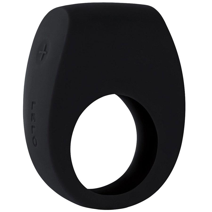 Lelo Tor 2 Vibrating Cock Ring | Multi-Speed Vibrating Couples C-Ring Black/Purple Cock Rings Black