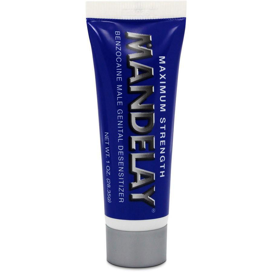 Mandelay Maximum Strength Climax Control Gel 1 oz Numbing Cream