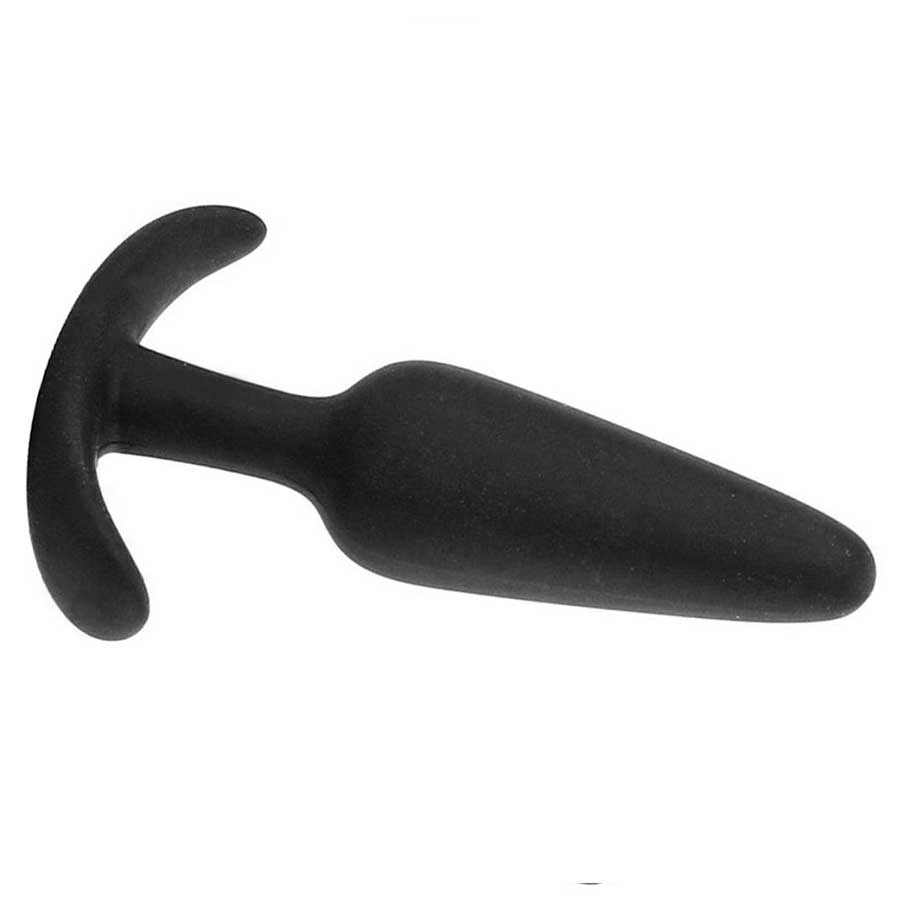 Mood Naughty Black Silicone Butt Plug by Doc Johnson (S,M,L, &amp; XL) Anal Sex Toys