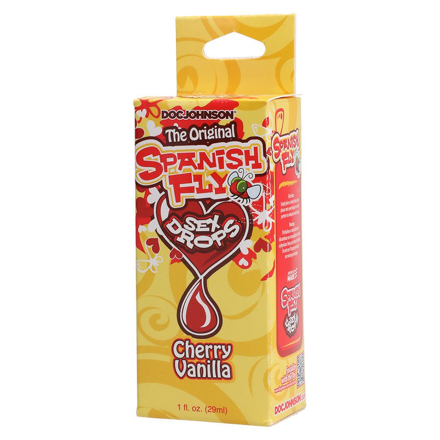 Original Spanish Fly Flavored Sex Drops 1 oz Oral Enhancer Cherry-Vanilla