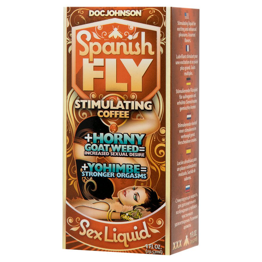 Original Spanish Fly Flavored Sex Drops 1 oz Oral Enhancer Coffee