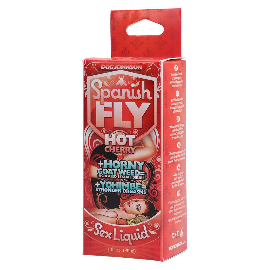 Original Spanish Fly Flavored Sex Drops 1 oz Oral Enhancer Hot Cherry
