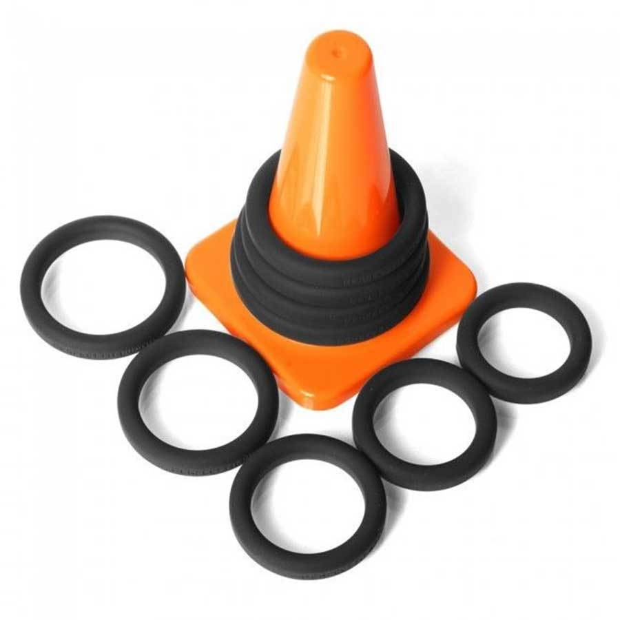 Perfect Fit 9 Silicone Cock Ring Play Zone Erection Kit for Men Cock Rings