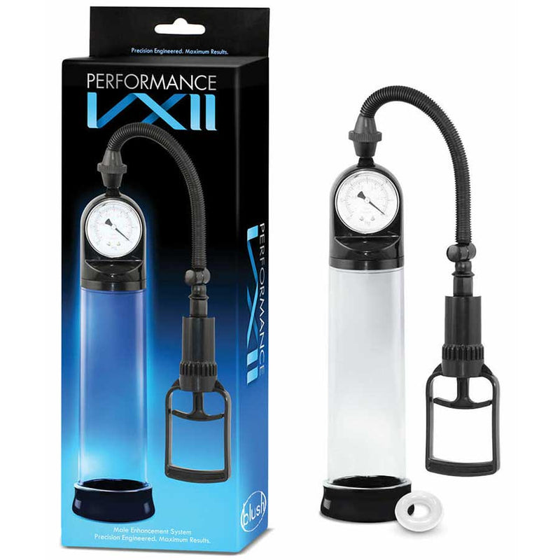 Performance VX2 Male Enhancement Pump & Gauge Set for Men by Blush Novelties Penis Pumps