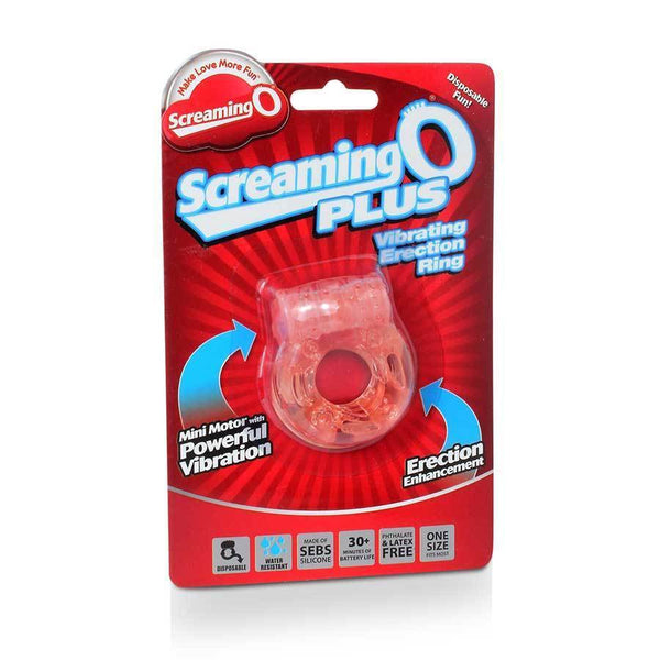 Screaming O Plus for Men Powerful Vibrating Cock Ring for Couples