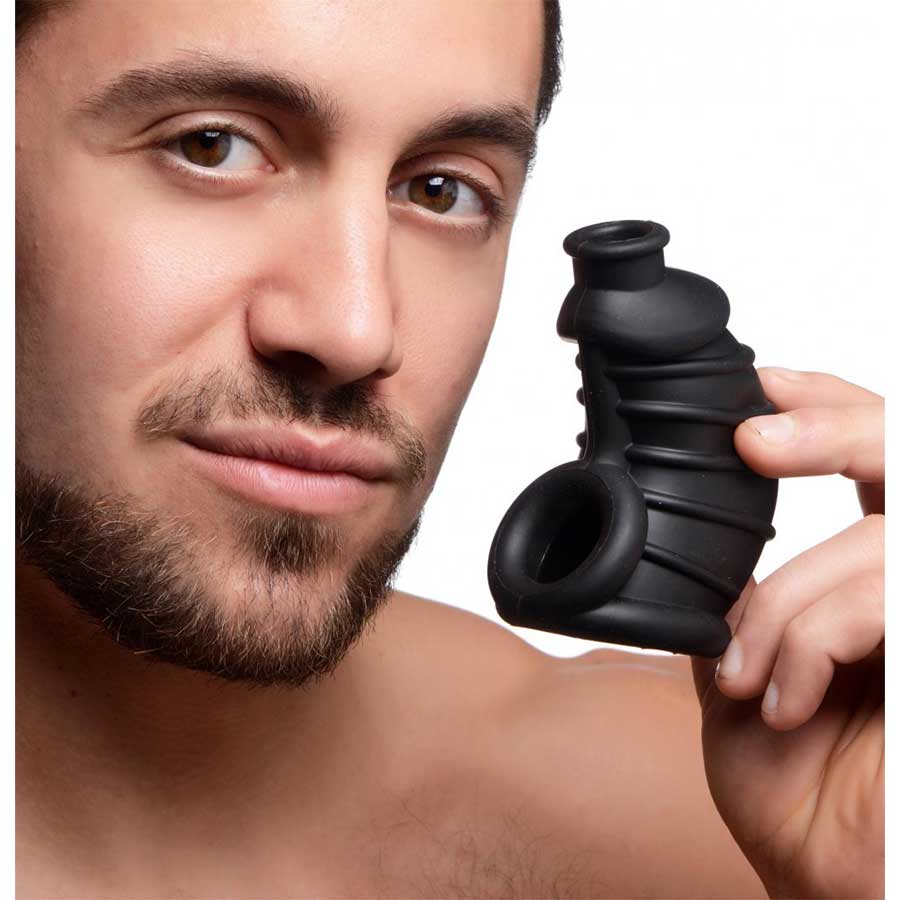 Silicone 4 Inch Soft Body Chastity Cage for Men Chastity