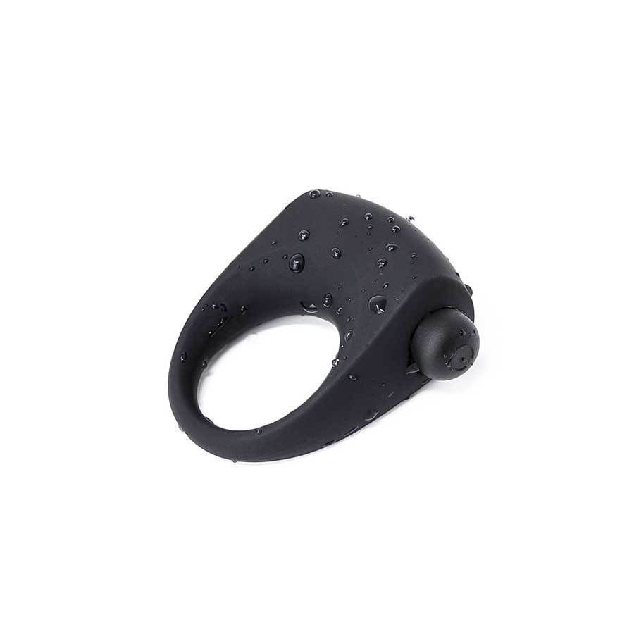 Single Speed Vibrating Cock Ring 1 N&#39; Done Black Silicone Cock Rings