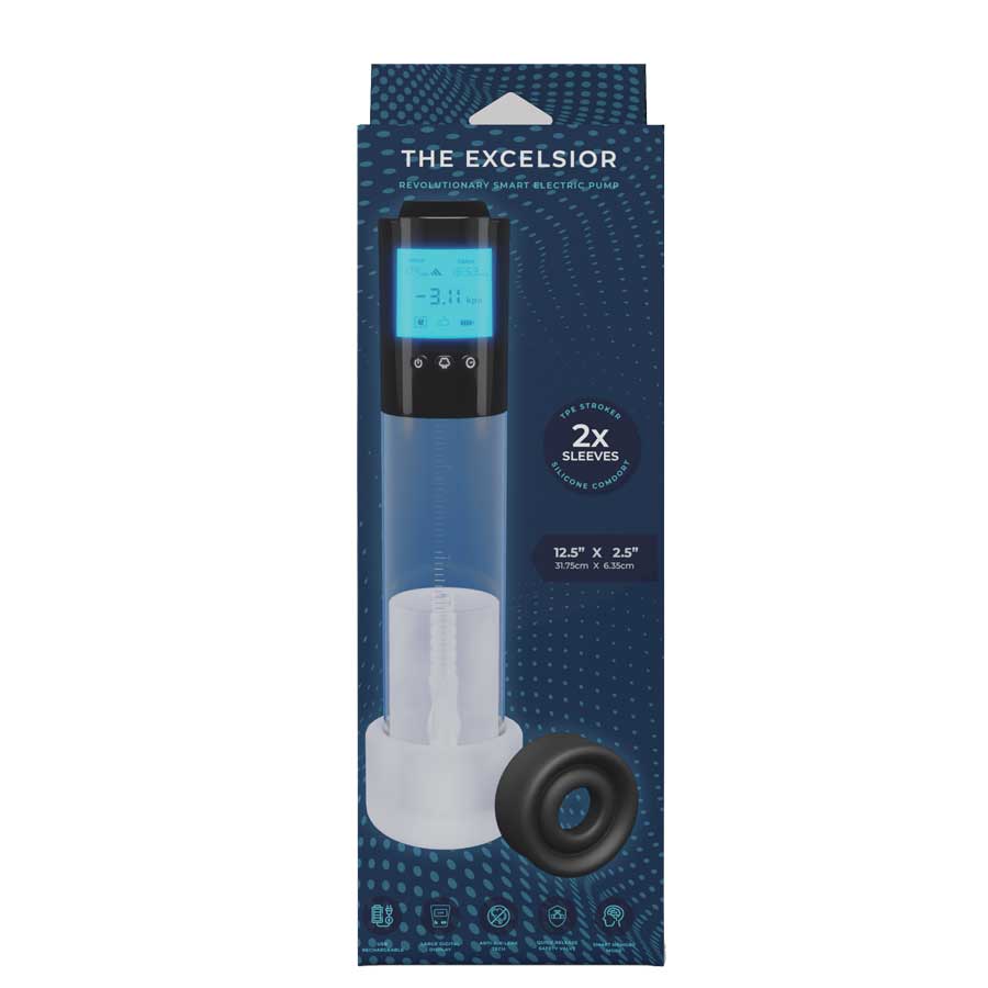 The Excelsior Smart Automatic Penis Pump with Stroker Sleeve by Lynk Pleasure Penis Pumps
