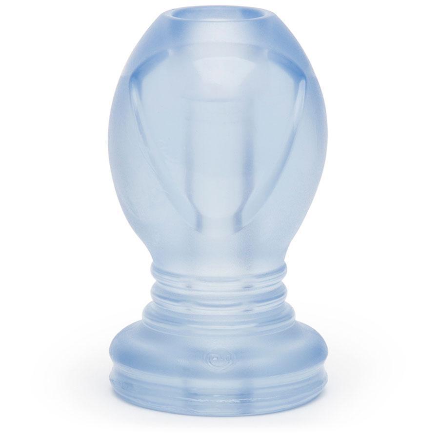The Hollow Tunnel Anal Plug 4.5 Inch Clear Hollow Butt Plug by TitanMen Anal Sex Toys