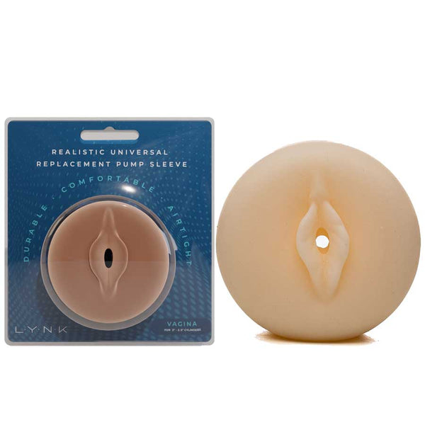 Universal Penis Pump Vagina Sleeve Realistic Replacement by Lynk Pleas Universal Penis Pump Vagina Sleeve Realistic Replacement by Lynk Pleas