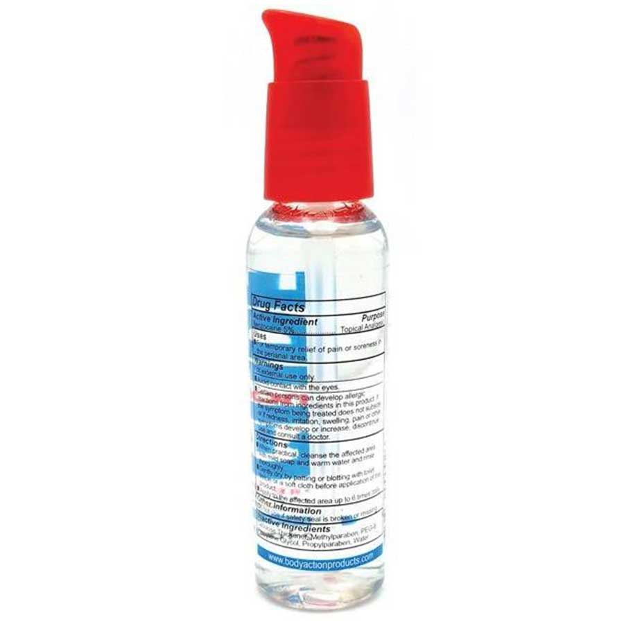 Water Based Desensitizing Anal Glide Extra by Body Action | 2 oz Lubricant