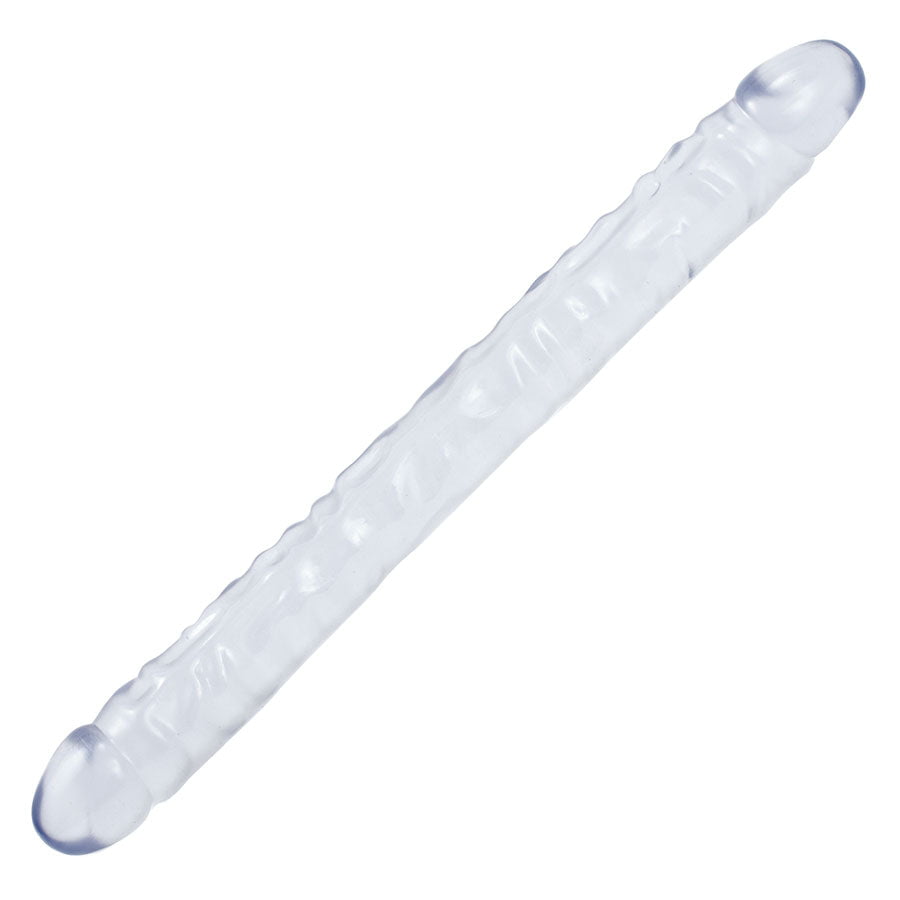 18 Inch Crystal Jellies Double Ended Dildo Dildos Clear
