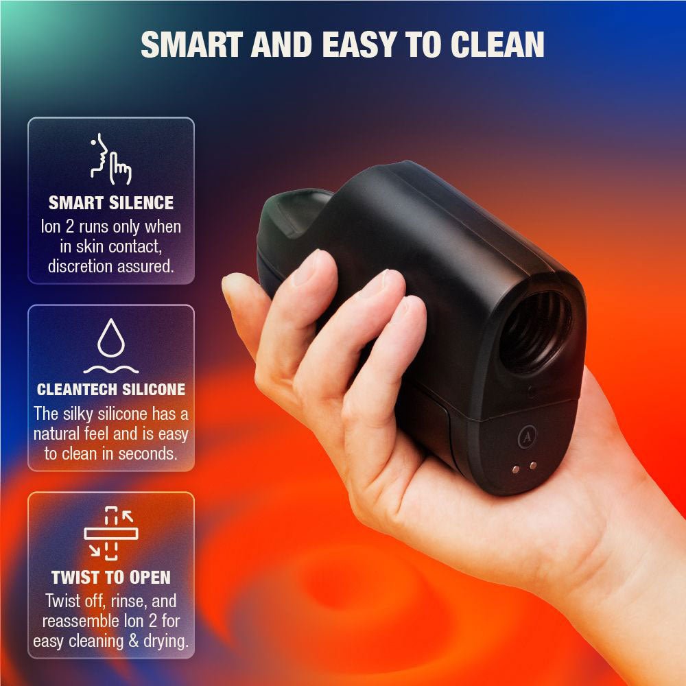 Arcwave Ion 2 Suction Stroker with Pleasure Air Tech Masturbators