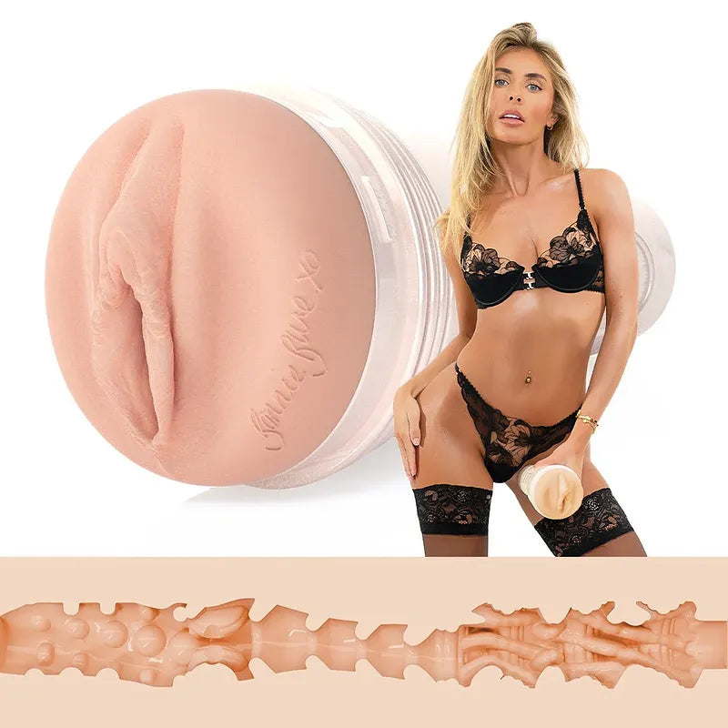 Bonnie Blue Fleshlight Girls 1K Texture Discreet Vagina Male Masturbator Masturbators