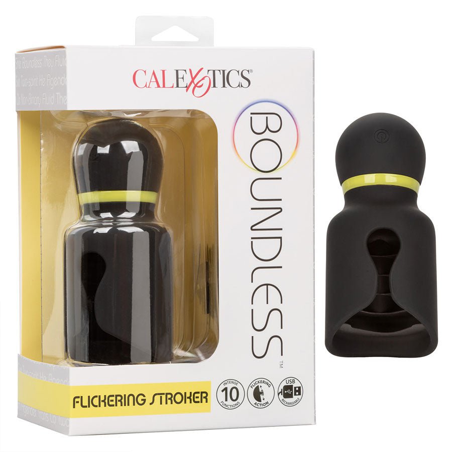 Boundless Flickering Silicone Penis Head Vibrator Male Vibrators