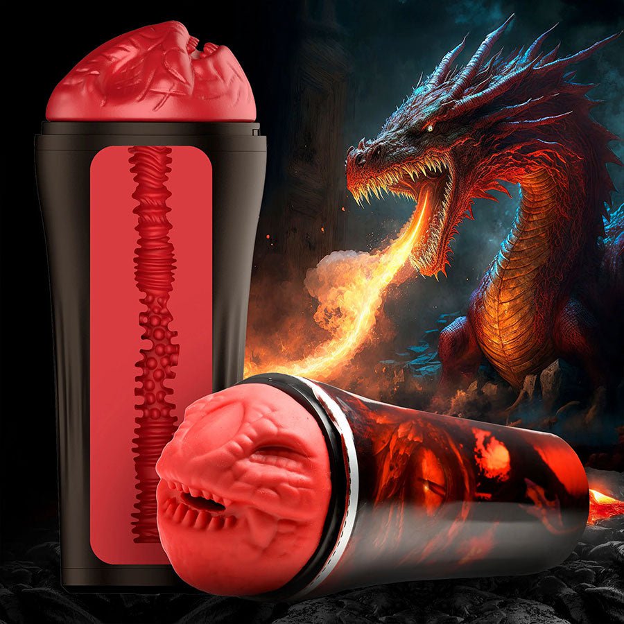Dragon Snatch Mystical Male Masturbator - Red Dragon Snatch Mystical Male Masturbator - Red