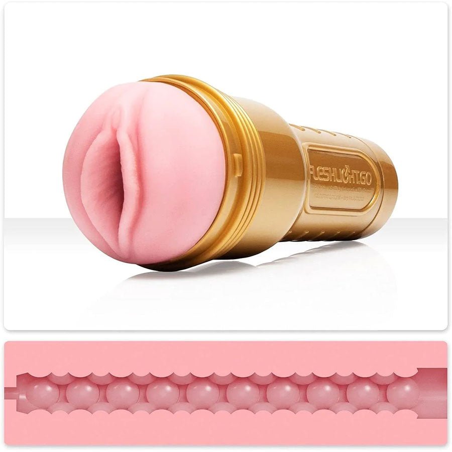 Fleshlight GO Stamina Training Unit Lady Travel Sized Stroker Masturbators