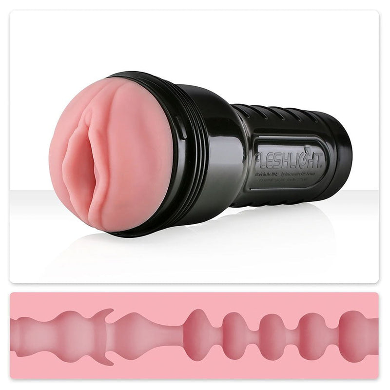 Fleshlight Pink Lady Mini Lotus Wavey Texture Male Masturbator Masturbators