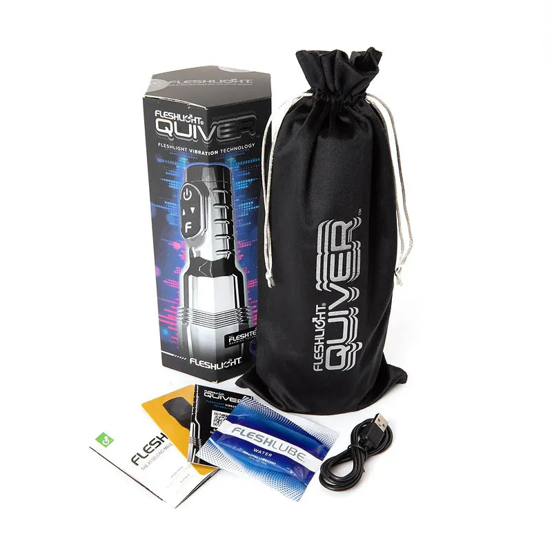 Fleshlight Quiver Rechargeable Vibrating Stroker Masturbators