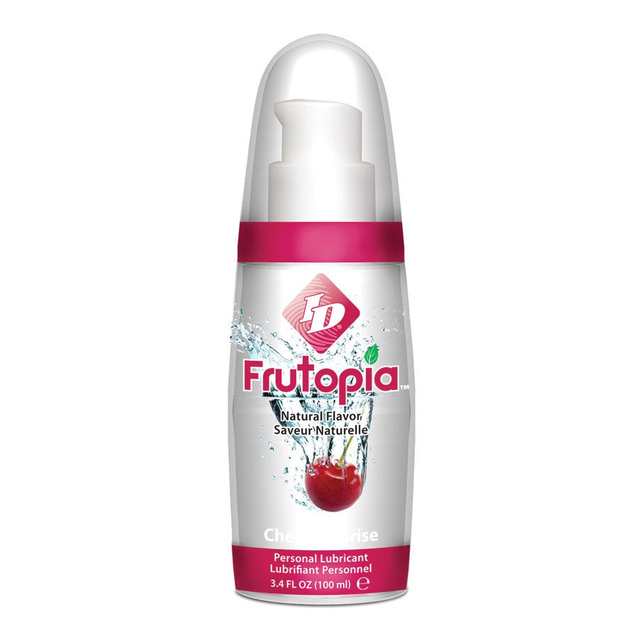 ID Frutopia Flavored Water-Based Sex Lube 3.4 oz Lubricant Cherry