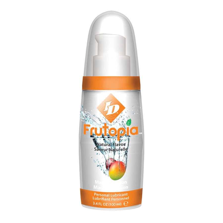 ID Frutopia Flavored Water-Based Sex Lube 3.4 oz Lubricant Mango Passion