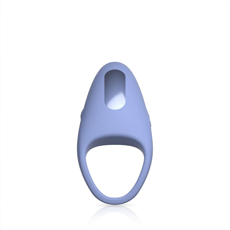 JimmyJane Tarvos Rechargeable Blue Silicone Cock Ring with Remote Cock Rings