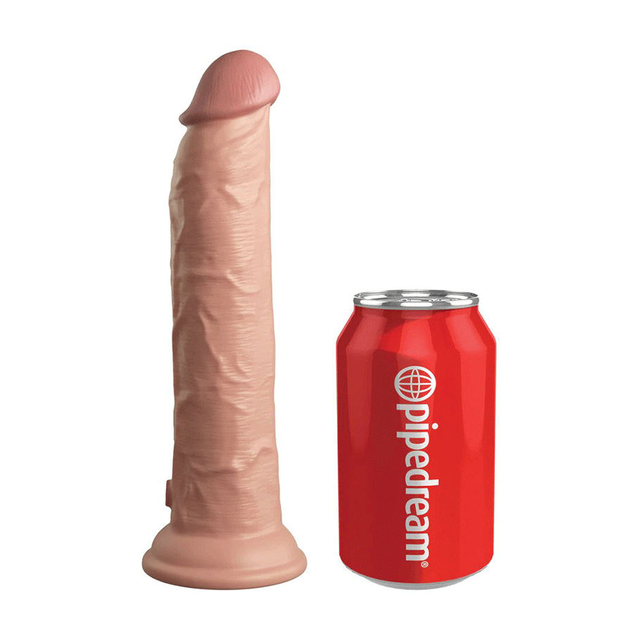King Cock Elite 9 Inch Dual Density Realistic Silicone Dildo Dildos