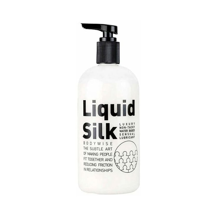 Liquid Silk Premium Hybrid Personal Lube Lubricant 250 mL (8.45 oz)