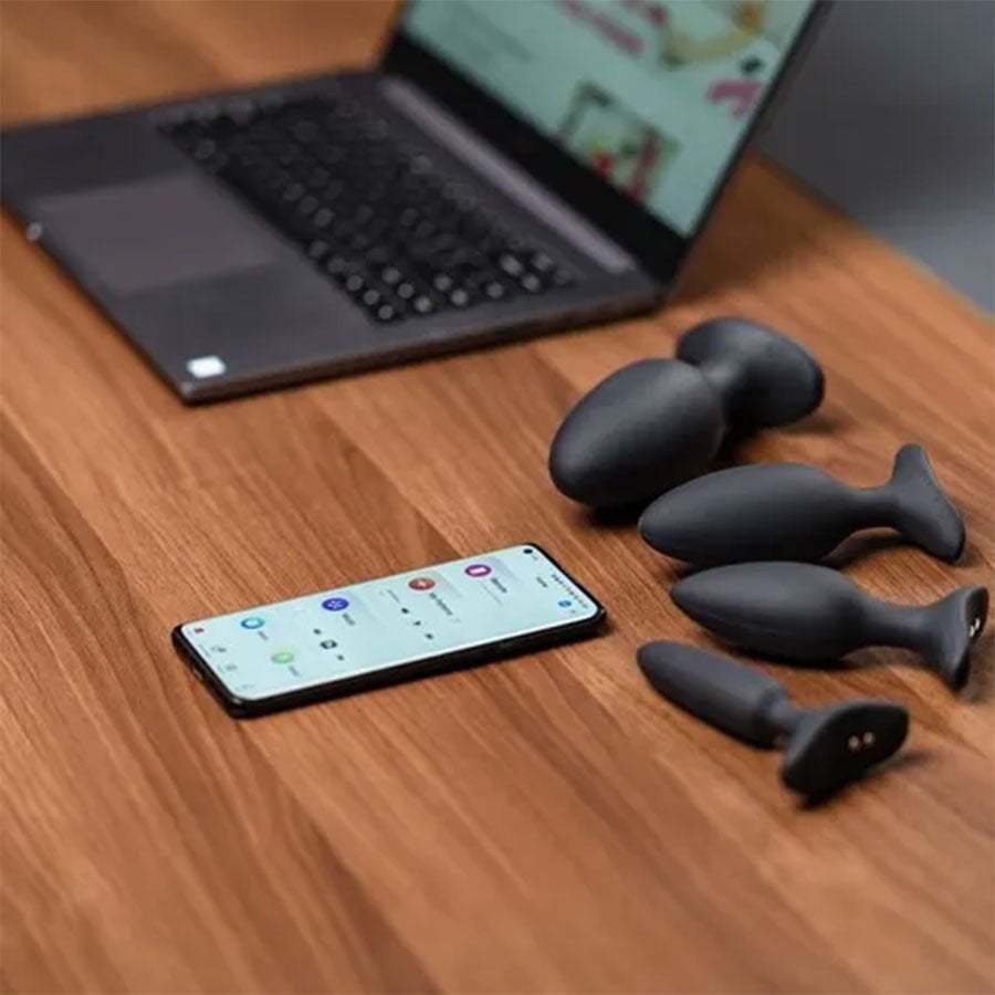 Lovense Hush 2 App Controlled Vibrating Smart Anal Plug Anal Sex Toys