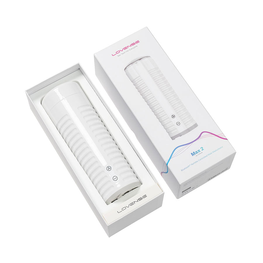 Lovense Max 2 Rechargeable Full Shaft App Controlled Male Masturbator Masturbators