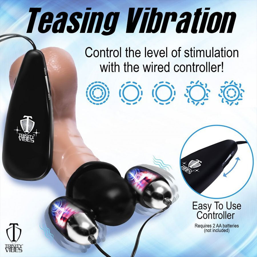 Vibrating Head Teaser Penis Tip by Trinity Vibes Vibrating Head Teaser Penis Tip by Trinity Vibes