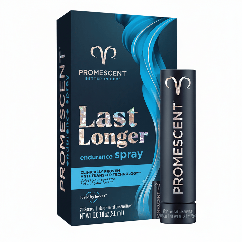 Promescent Spray for Climax Control | Lidocaine Delay Spray for Men Delay Spray 2.6 mL