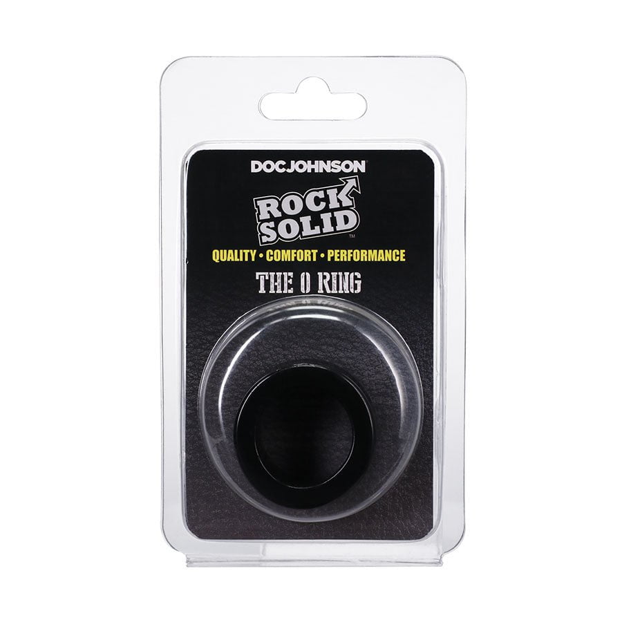 Rock Solid The O Ring Cock Ring Black Cock Rings