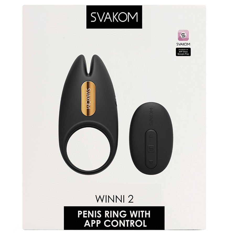 Svakom Winni 2 App Controlled Vibrating Penis Ring Cock Rings