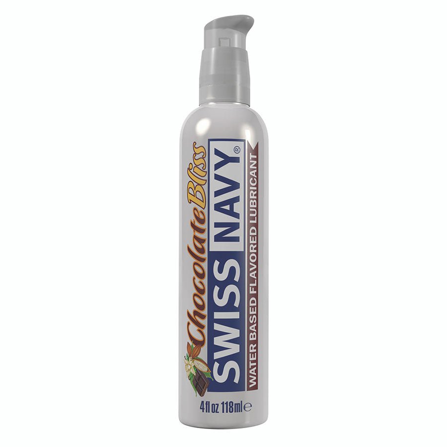 Swiss Navy Water-Based Flavored Edible Sex Lube 4 oz Swiss Navy Water-Based Flavored Edible Sex Lube 4 oz