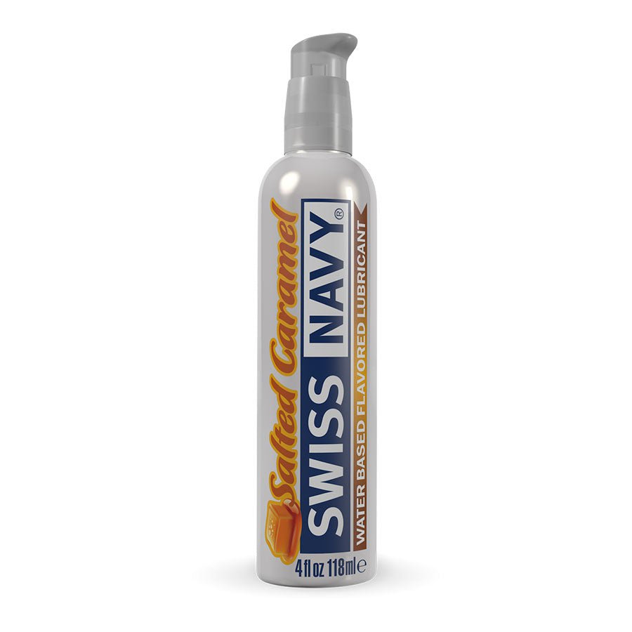 Swiss Navy Water-Based Flavored Edible Sex Lube Lubricant Salted Caramel