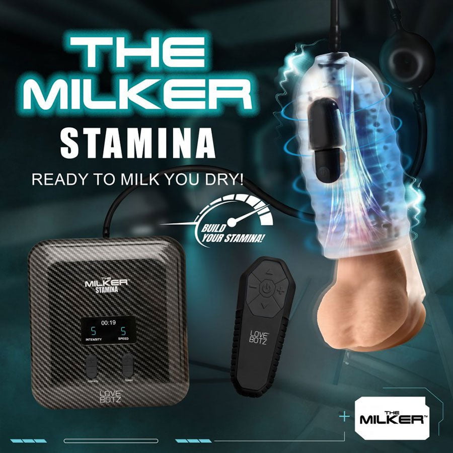 The Milker Stamina Automatic Stroking and Sucking Machine Masturbators