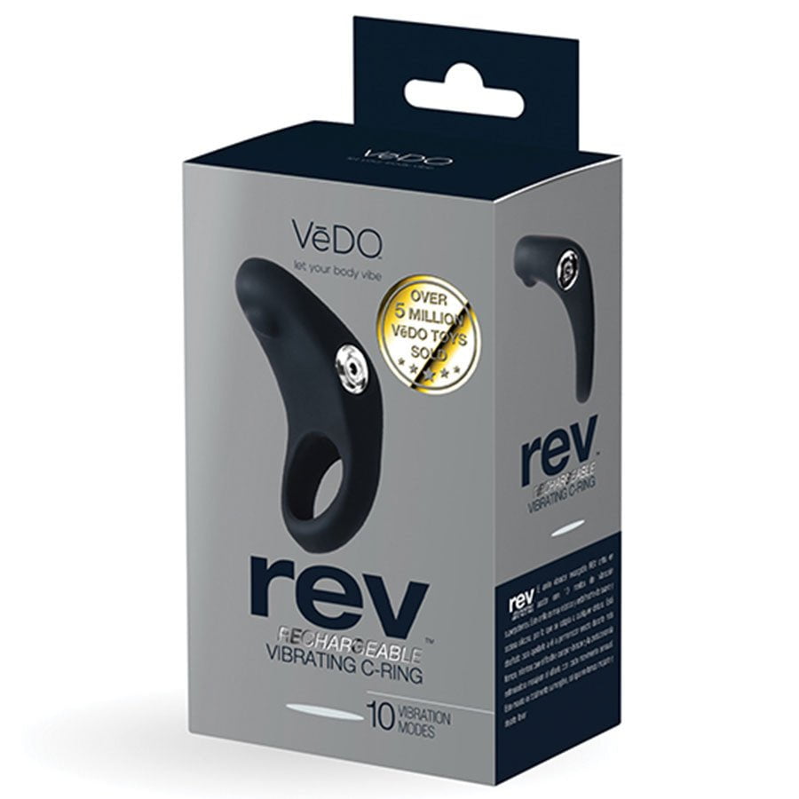 Vedo Rev Silicone Rechargeable Vibrating Couples Ring Cock Rings