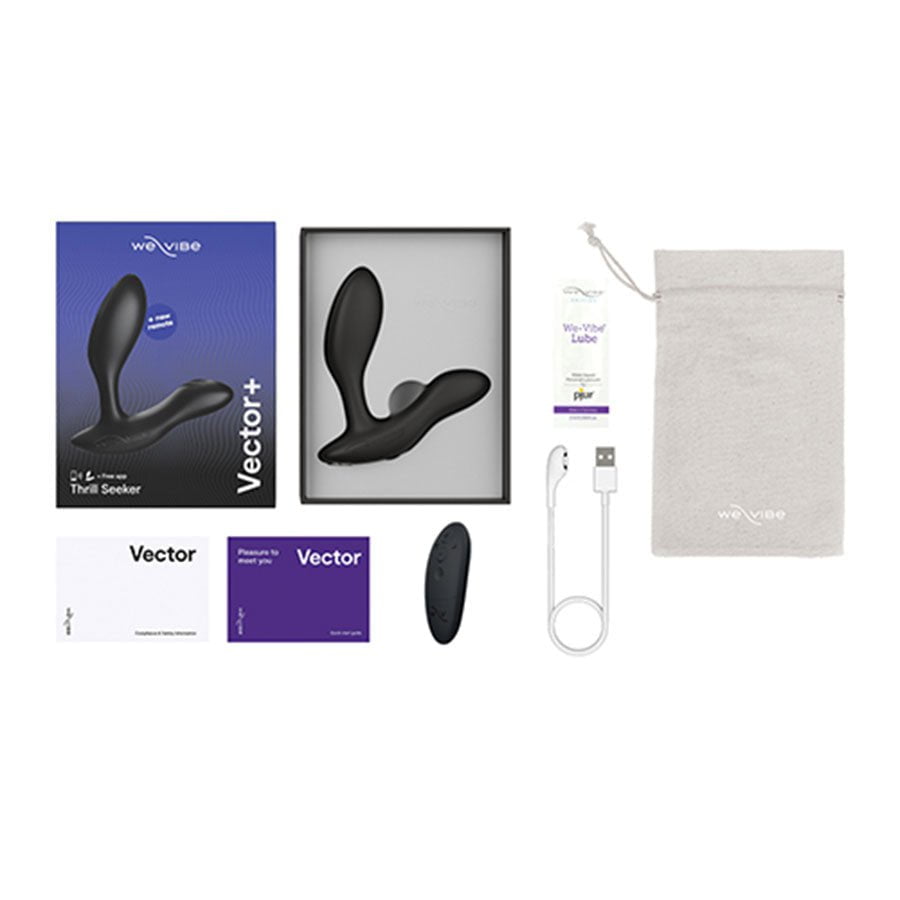 We-Vibe Vector+ Dual Stim Remote Controlled Prostate Massager Prostate Massagers